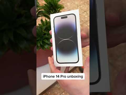 iPhone 14 Pro SPACE BLACK 🖤 Unboxing