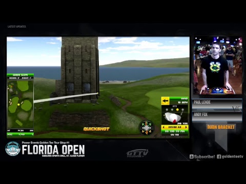 GTTV * PEGT Tour Stop #1: Florida Open - SUNDAY MATCH DAY