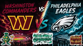 NFL Commanders Vs Eagles America’s Game Of The Week Madden 27 Simulation Game #Madden27 #simulation