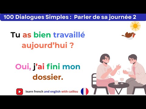 100 Dialogues en français : French Daily Conversations A1 – 100 Easy Dialogues for Beginners