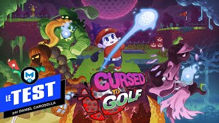 Vidéo-Test : TEST de Cursed to Golf - Un surprenant jeu de golf Roguelike! - PS5, PS4, XBS, XBO, Switch, PC