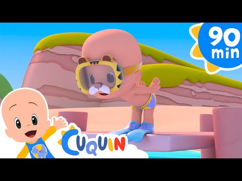 Vamos a la playa 🏖️ y más canciones infantiles para bebés con Cleo y Cuquín