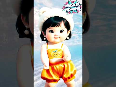 Cutest AI Baby Girl Dancing to Hip-Hop | Kpop| Golden | Hunterx | Unreal ! 🤖🩰 #Shorts| #shortsfeed