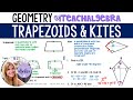 Properties of Trapezoids and Kites