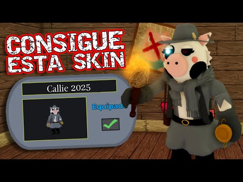 COMO TENER la SKIN (CALLIE) 2025 😨 PIGGY: But NOSTALGIA ROBLOX #roblox #piggy #update