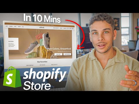Build a Shopify Store in 10 Minutes with A.I. (2025 Beginner Guide)