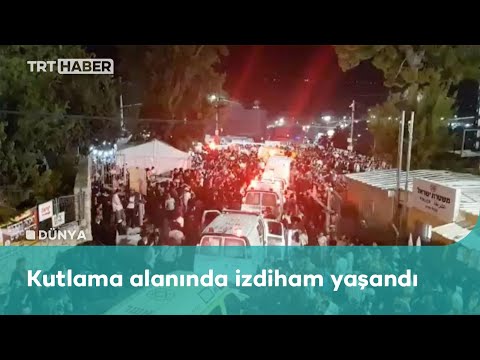 İsrail’de bayram kutlamaları sırasında sahne çöktü: 38 ölü, 50 yaralı