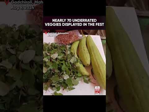 More than 70 Underrated Vegetables Displayed in Gadchiroli's Wild Vegetable Festival