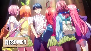🧃NECESITA DINERO así que SALE con CINCO HERMANAS RICAS de la ESCUELA | Resumen