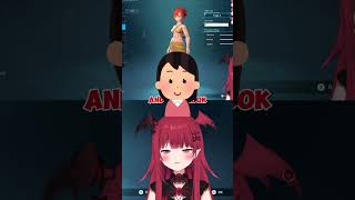 GLOWING bc she's so pale #vtuber #lutoaraka #shorts