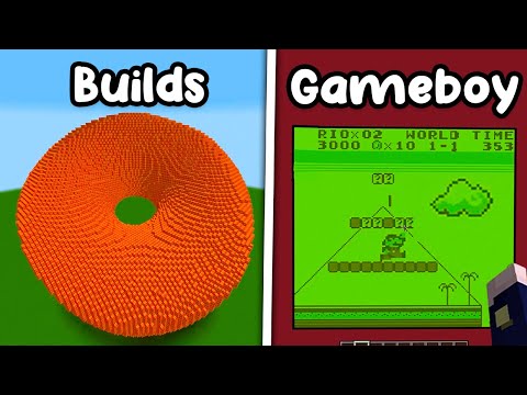 Mind Blowing Builds & Projects in Minecraft - Best of 2024