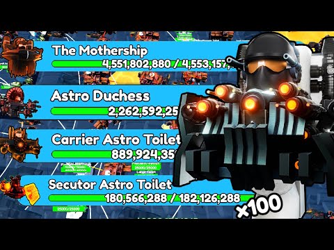 BOSS TOILET 5.0 vs EVERY BOSS!! (Toilet Tower Defense)