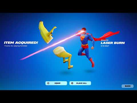 Fortnite’s *FREE* SUPERMAN EMOTE for Everyone!