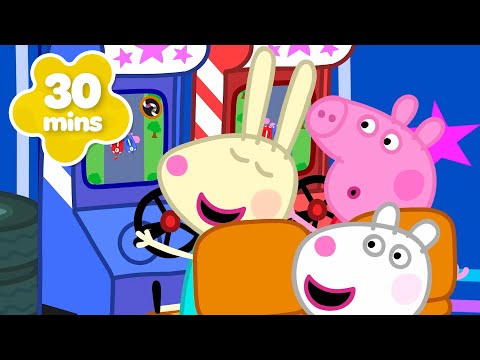 Peppa Pig juega en la nueva sala de juegos virtual 🎮 | Los cuentos de Peppa la Cerdita