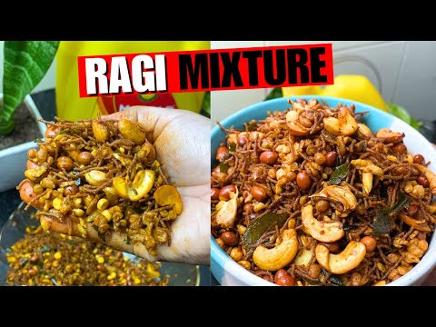 Cooking Vlog-02 | ராகி மிக்சர்😋👌| Ragi Mixture recipe😋👌| Diwali Snacks recipe in tamil #diwali2023