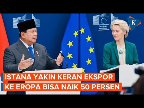 Istana Yakin Ekspor ke Uni Eropa Bisa Naik 50 Persen Usai Lawatan Prabowo