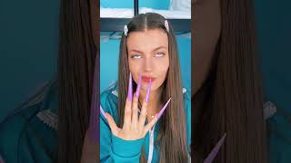 uñas largas