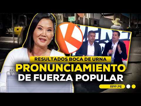 🗣️ Fuerza Popular SE PRONUNCIA tras resultados a boca de urna | ELECCIONES 2026 #ELECCIONESXRPP