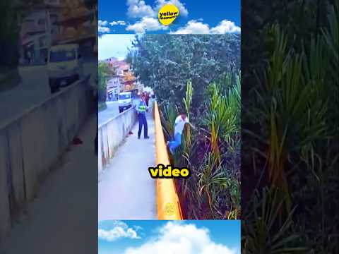 He Jumped off A Bridge to Escape #shorts #viralclips