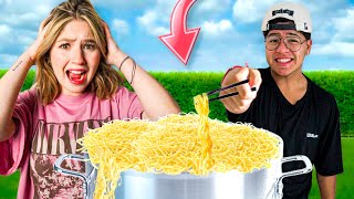 HICIMOS UNA SOPA INSTANTÁNEA GIGANTE!!