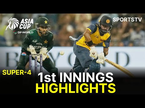 1st Innings Highlights | Pakistan vs Sri Lanka | Match 15 | DP World Asia Cup 2025 | ZF1U