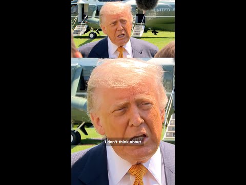 Trump: I don't think about Americans' financial situation