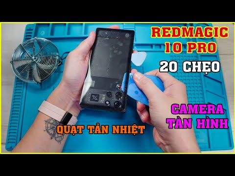 Mổ Bụng REDMAGIC 10 PRO Teardown. Quạt Tản Nhiệt, Bất Ngờ Cơ Chế Camera Ẩn