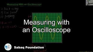 Measuring with an Oscilloscope