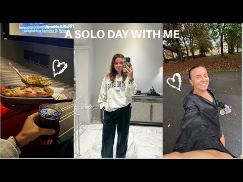 A COSY MORNING AT HOME | PARK RUN | SOLO CINEMA TRIP | ZOE RAE