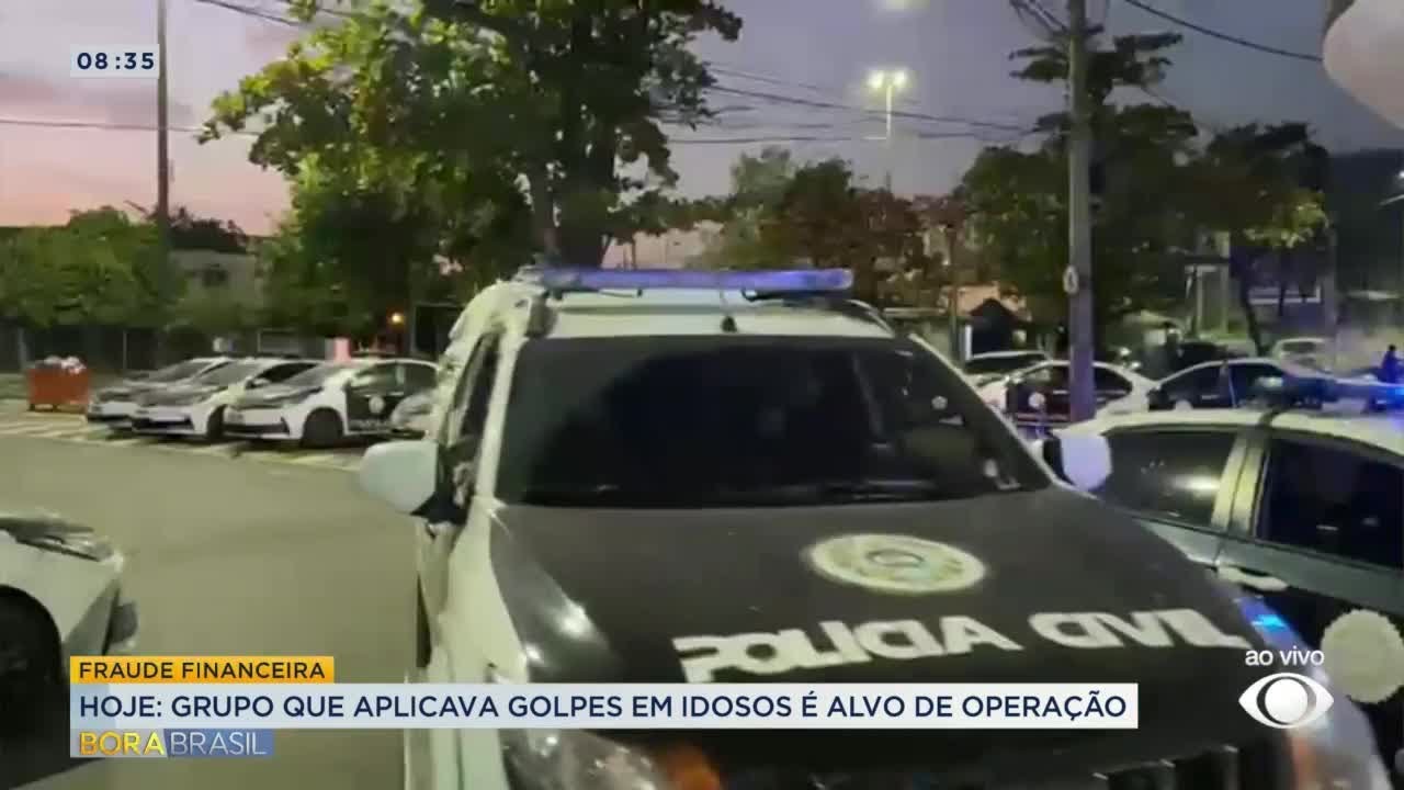 Grupo que aplicava golpes em idosos é alvo de operação no Rio