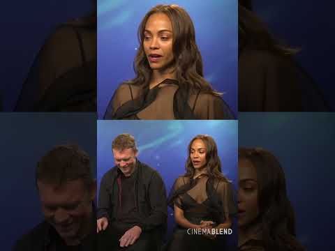 “Don’t worry, 21 of mine never came out!” Sam Worthington/Zoe Saldaña Funny Moment