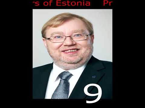 Prime ministers of Estonia