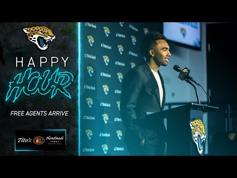 Free agents touchdown in Jacksonville | Jaguars Happy Hour video clip