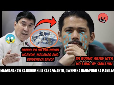 TIMBOG KA! ROBIN PADILLA, SUMUKO na bilang OWNER nang POGO! TINALO sa SENADO! PERA ANG EBIDENSYA! 🤬