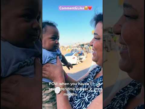 Touching Moments  of Grandma’s bonding with there Grandbaby’s🥹❤️#viralshort #adorablebabymoments