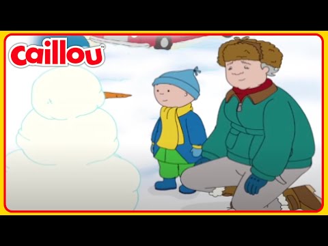 Caillou bouwt een sneeuwman | Caillou Nederlands - WildBrain