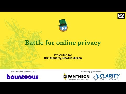 Battle for online privacy
