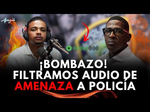 ¡BOMBA! REVELAMOS NOTA DE VOZ DE DELINCUENTE AMENAZANDO A POLICÍA POR ROMPER PUNTOS DE VILLA MELLA