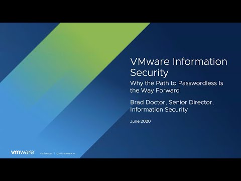 VMware IT Explores Passwordless Security and Discovers Less is More
