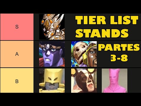 MI TIERLIST STANDS DE JOJO'S / PARTE 3 - 8