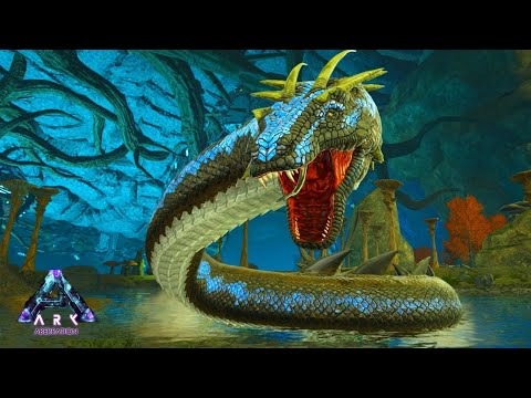 ヘビの王様！伝説の大蛇「バジリスク」を捕まえる！ - ARK Aberration ゆっくり実況 #17