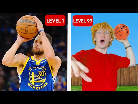 Remaking NBA Shots From Level 1 To Level 100!