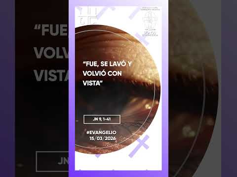 “Fue, se lavó y volvió con vista.” (san Juan: 9, 1-41)