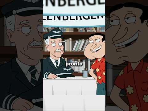 Quagmire conoci贸 al mejor piloto馃く#padredefamilia
