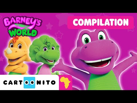 Best Magical Moments 💜 ✨ | Barney's World | Cartoon for Kids| Cartoonito Africa