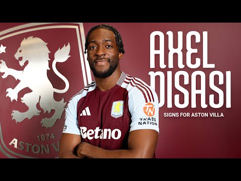 AXEL DISASI SIGNS FOR VILLA