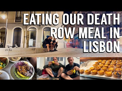 EATING OUR DEATH ROW MEAL IN LISBON | WHAT I EAT IN A DAY | VEGAN
