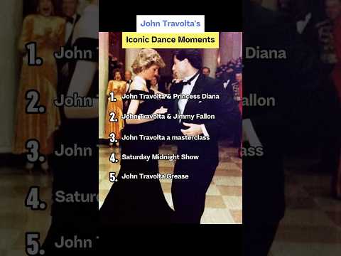 John Travolta's iconic dance moments#JohnTravolta #grease #dancing #viral #fyp