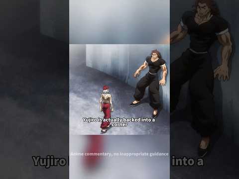 This 146-year-old man made Yuujirou Hanma feel fear.#anime #animeshorts #baki