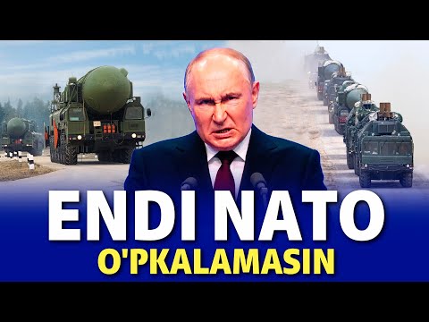TEZKOR PUTIN YADRO RAKETALARNI CHEGARAGA TERIB CHIQDI